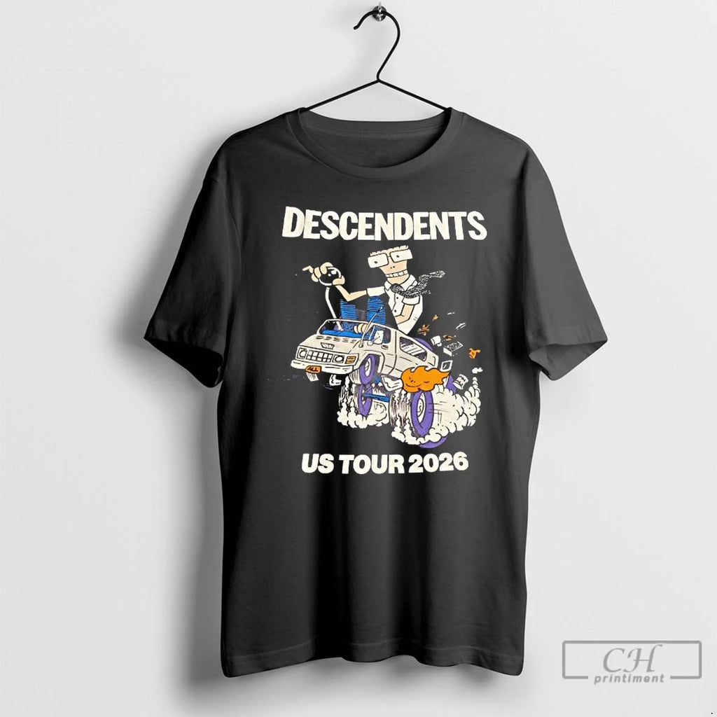 Premium Descendents Us Tour 2026 Cartoon