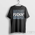 Premium Detroit Fuckin Michigan Long Sleve