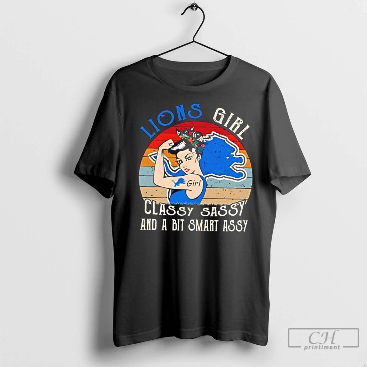 Premium Detroit Lions Girl Classy Sassy And A Bit Smart Assy