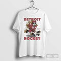 Premium Detroit Red Wings Burnin Rubber Hockey Cartoon Shirt Sweater