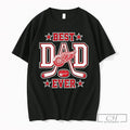 Premium Detroit Red Wings Hockey Best Dad Ever 2026 Unisex , , , Long Sleeve Tee