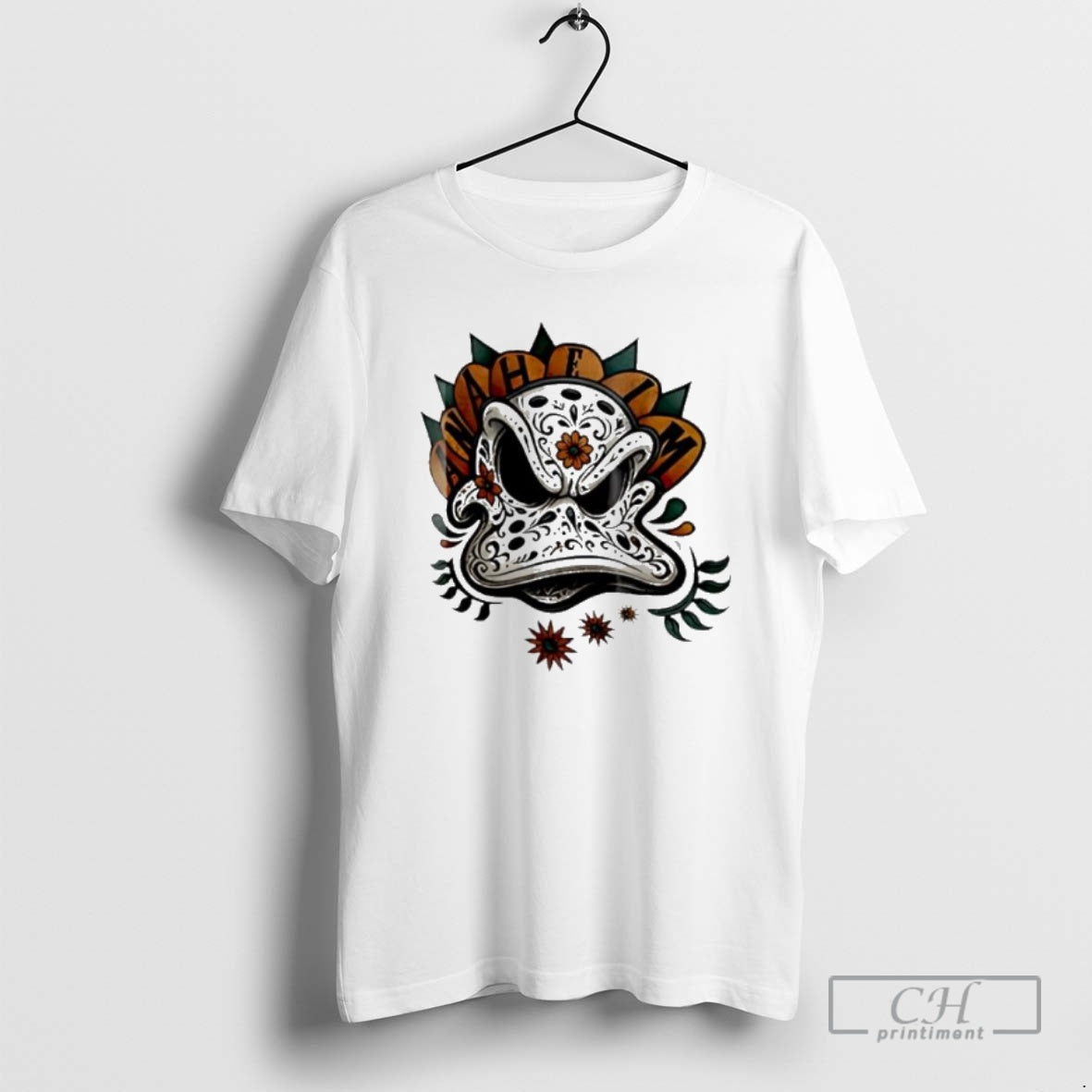 Premium Dia De Los Muertos X Anaheim Ducks Big Face Shirt Sweater