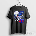Premium Dodgers Skull To Live And Die In Black Shirt Sweater