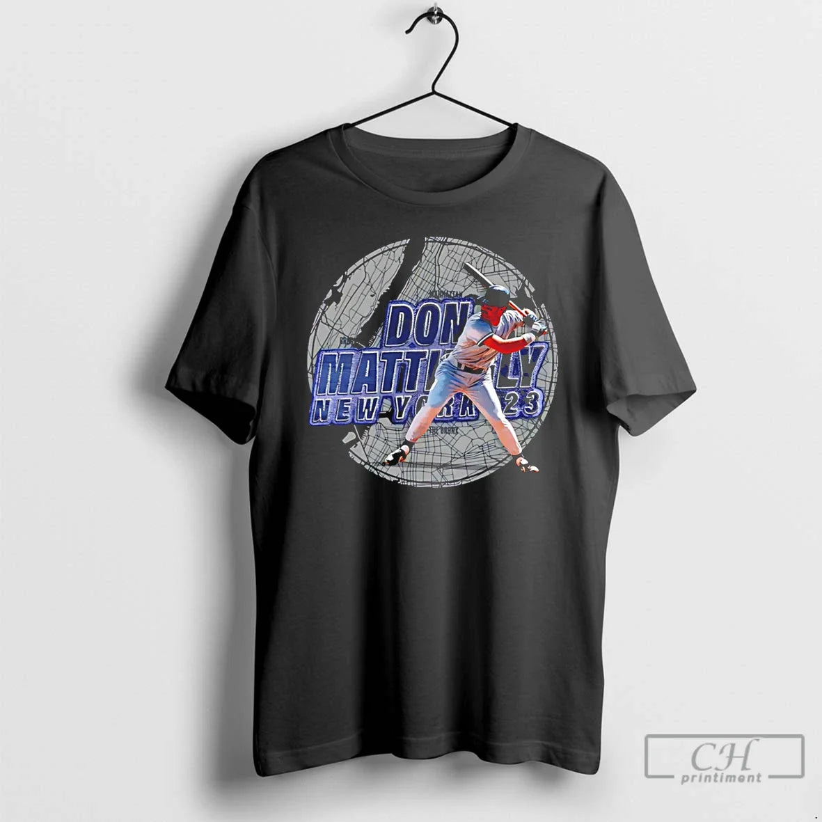 Premium Don Mattingly New York Yankees City Grid Tee Unisex , , , Long Sleeve Tee