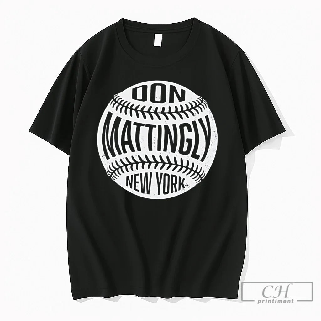 Premium Don Mattingly New York Yankees Vintage Baseball Tee Unisex , , , Long Sleeve Tee