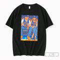 Premium Donald Trump And Melania Trump Wearing New York Cartoon Tee Unisex , , , Long Sleeve Tee