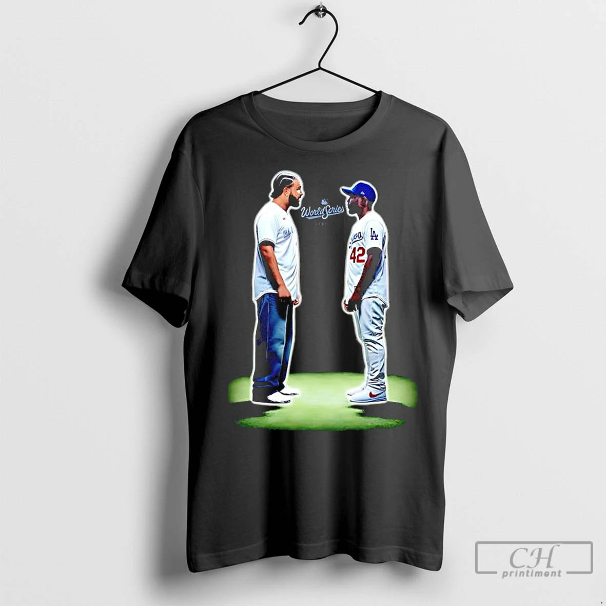 Premium Drake And Kendrick Lamar La Dodgers Champions 2025