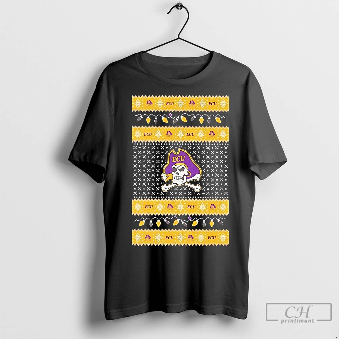 Premium East Carolina Pirates Ugly Christmas Light