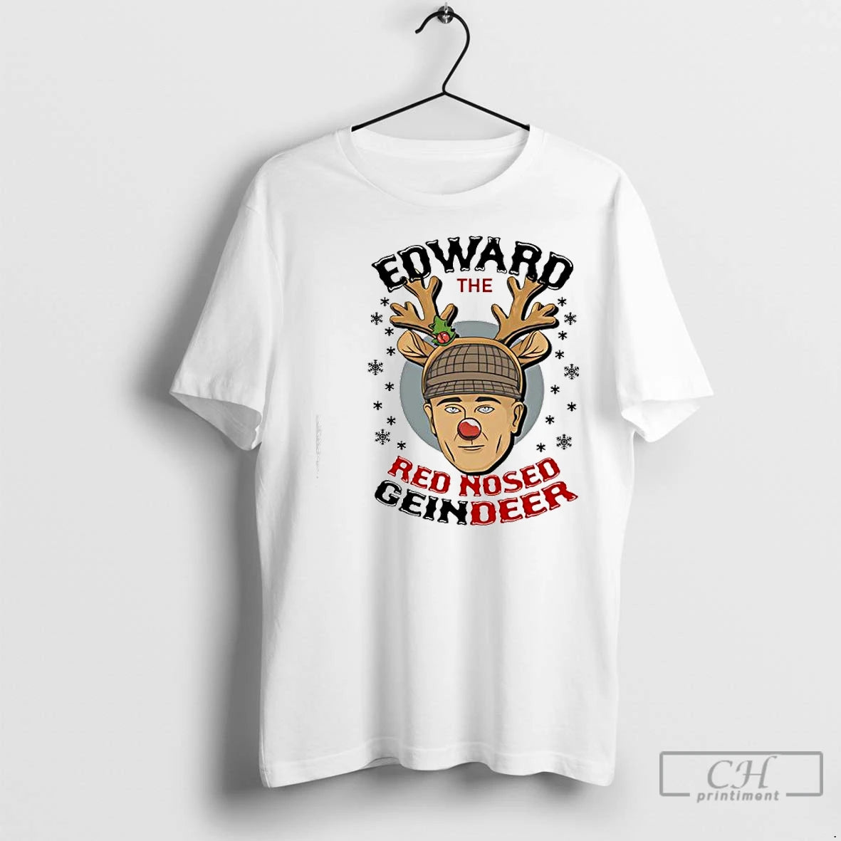 Premium Ed Gein Edward The Red Nose Reindeer Christmas