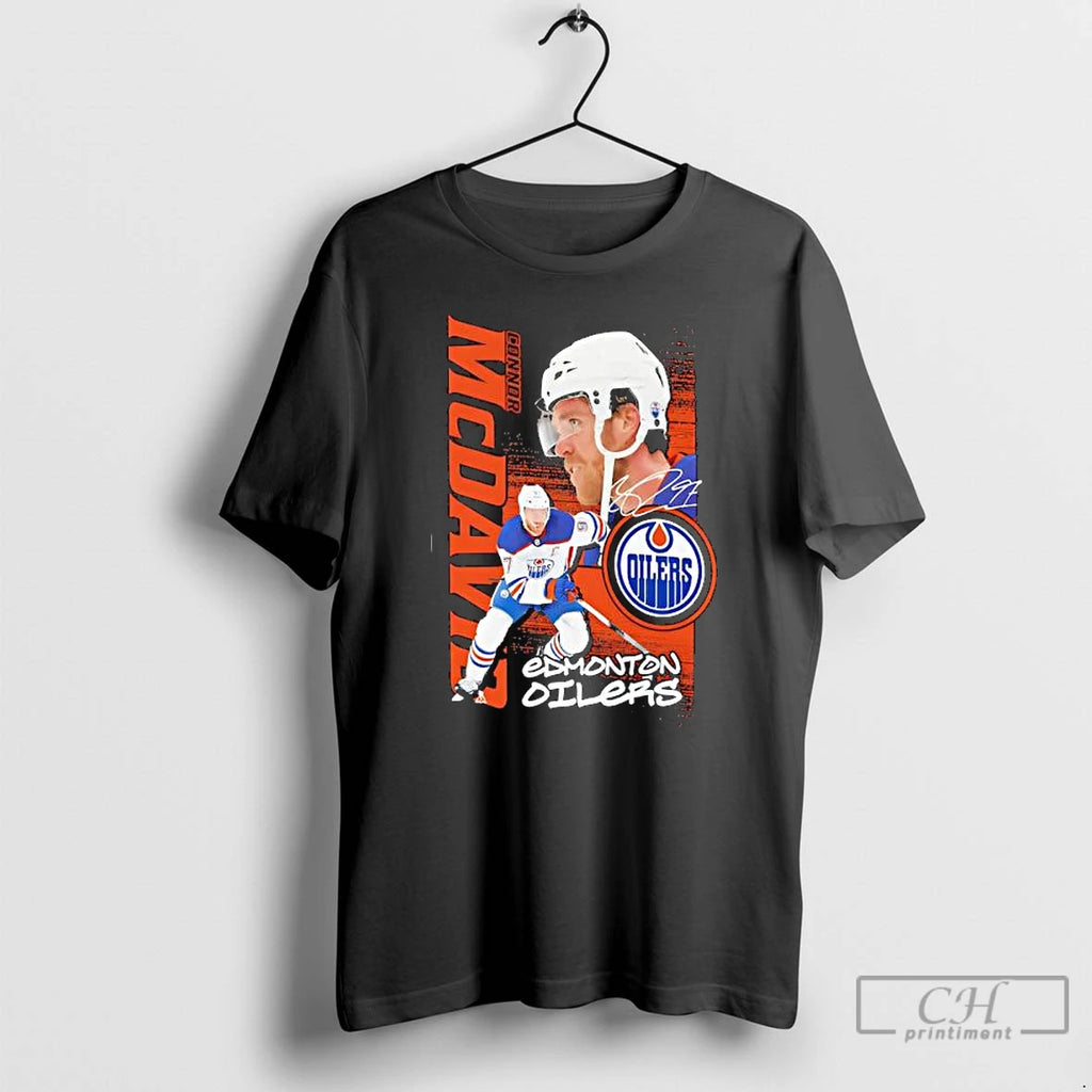Premium Edmonton Oilers Connor Mcdavid Outerstuff Black Playmaker Signature
