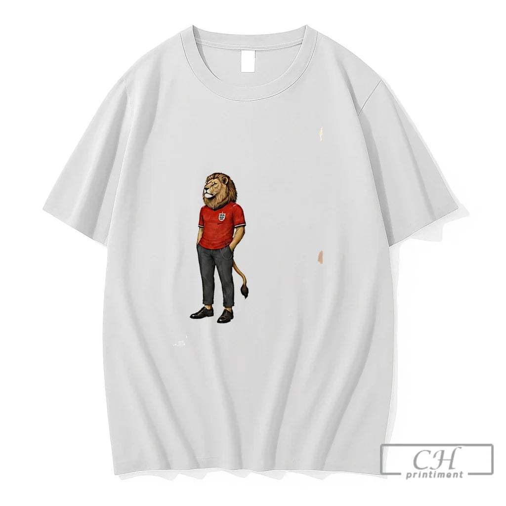 Premium England Lion World Cup 2026 Mascot Tee Unisex , , , Long Sleeve Tee