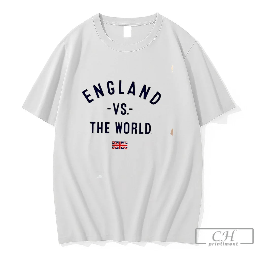 Premium England Vs The World 2026 Flag Tee Unisex , , , Long Sleeve Tee