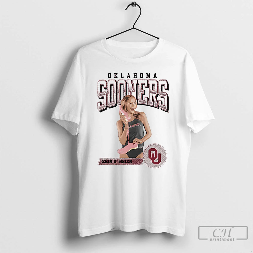 Premium Erin Obrien Oklahoma Sooners Illustrated