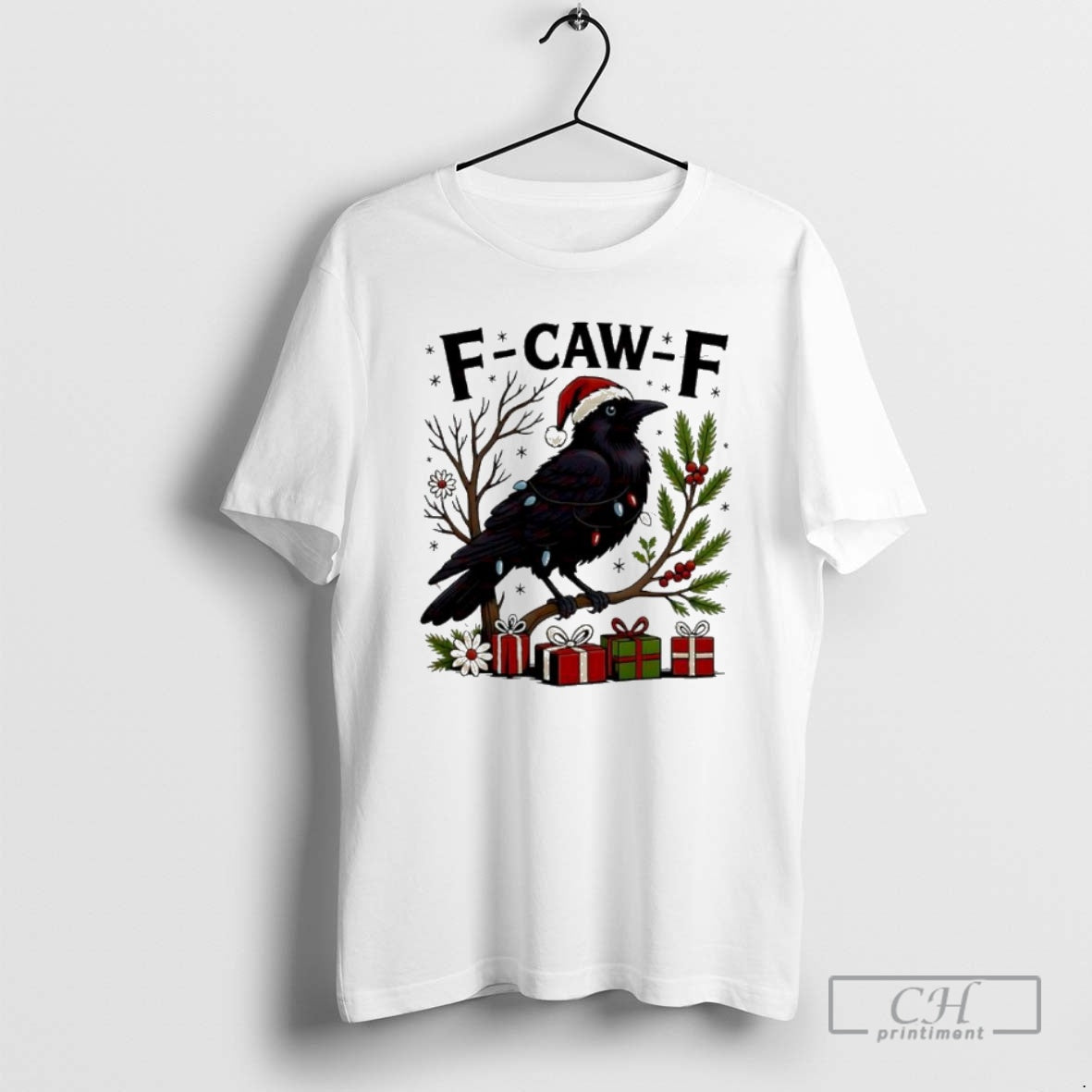 Premium F Caw F Christmas Crow 2025 Shirt Sweater
