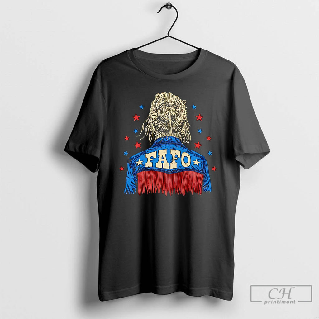 Premium Fafo Messy Bun Western Behind