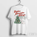 Premium Festive December Tidings Christmas Tree And Fireplace
