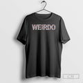 Premium Floral Weirdo Black Shirt Sweater