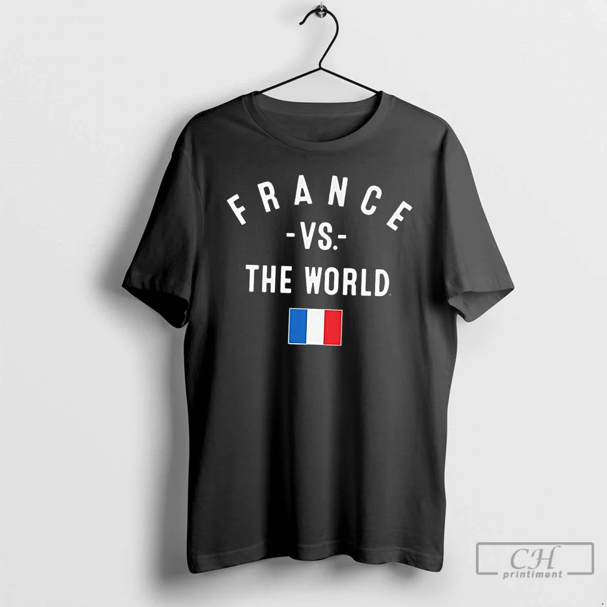 Premium France Vs The World 2026 Flag Tee Unisex , , , Long Sleeve Tee