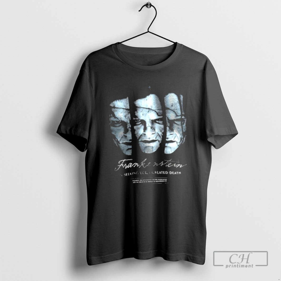 Premium Frankenstein In Seeking Life I Created Death Shirt Sweater