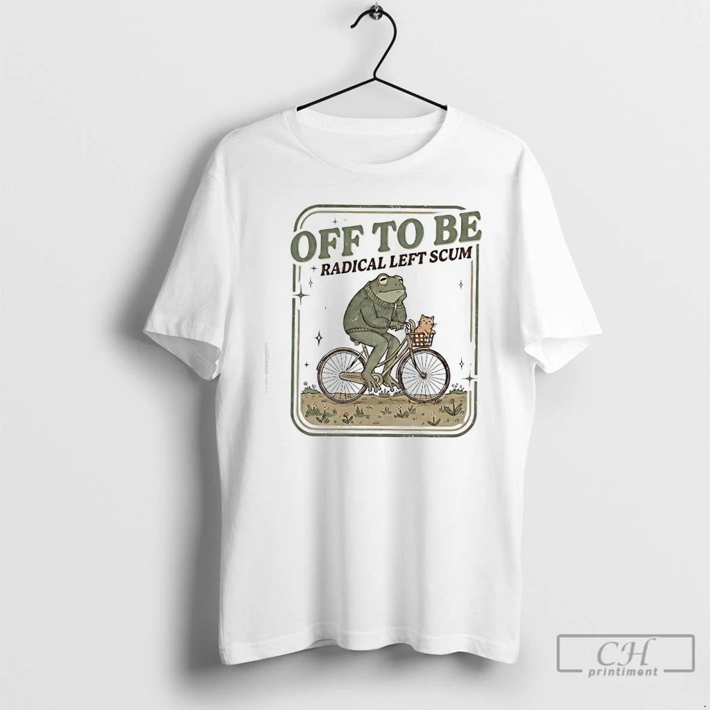 Premium Frog Bicycle Off To Be Radical Left Scum