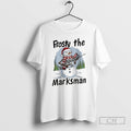 Premium Frosty The Marksman Snowman With Gun Christmas Christmas Shirt Sweater