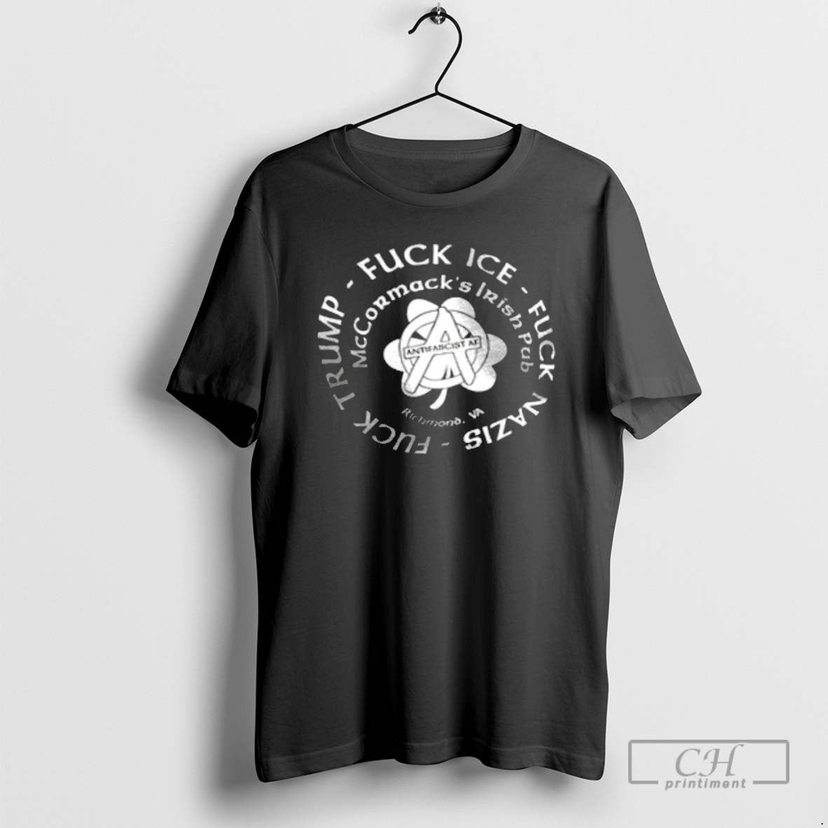 Premium Fuck Trump Fuck Ice Fuck Nazis Mccormacks Irish Pub Shirt Sweater