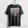 Premium Gay Pride Month Demon Repeat Unisex , , , Long Sleeve Tee