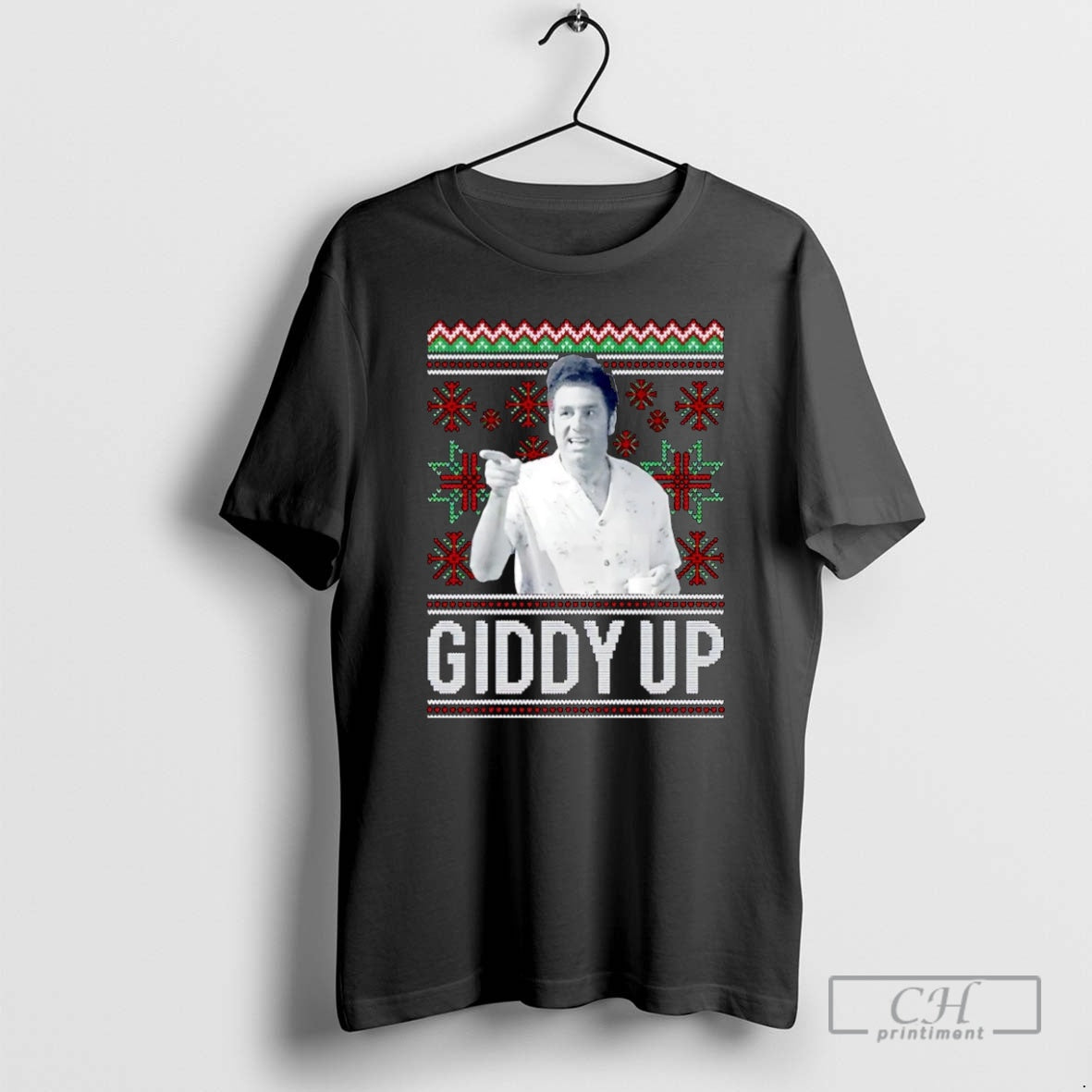Premium Giddy Up Ugly Christmas Shirt Sweater