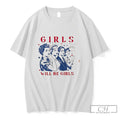 Premium Girls Will Be Girls Feminist 4th Of July Tee Unisex , , , Long Sleeve Tee