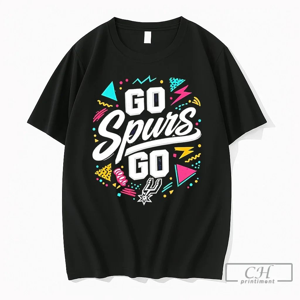 Premium Go Spurs Go San Antonio Spurs Basketball Game Day 2026 Vintage T Shirts Sweater Unisex , , , Long Sleeve Tee