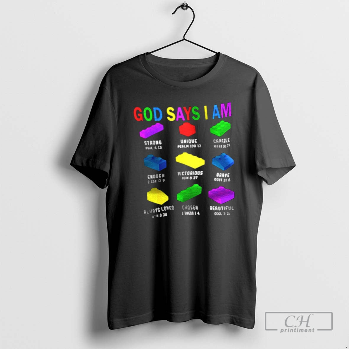 Premium God Says I Am Strong Unique Capable Shirt Sweater