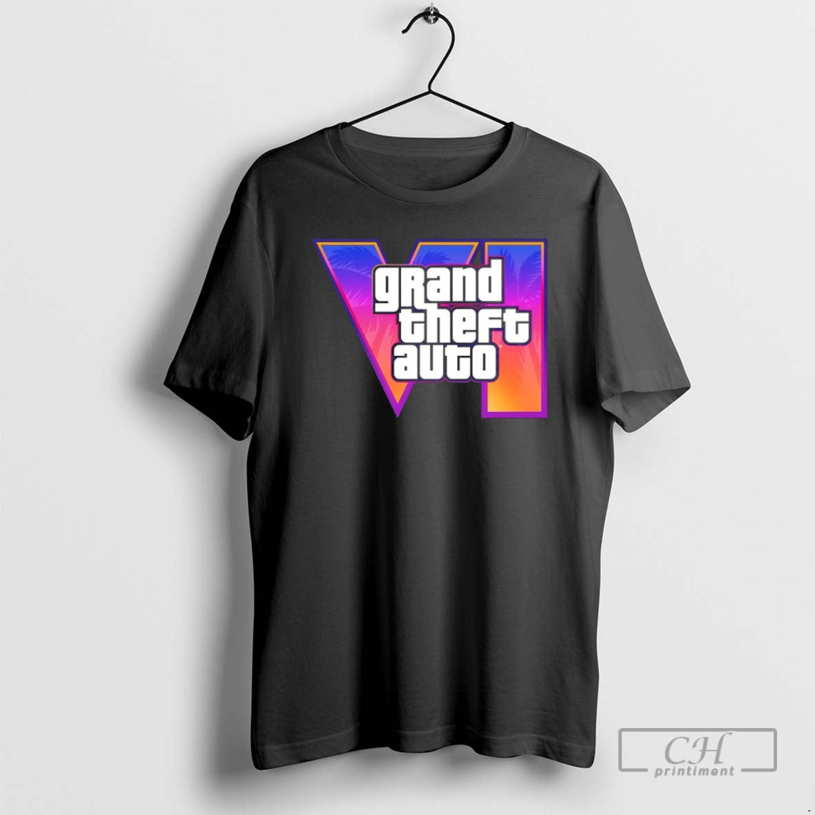 Premium Grand Theft Auto Vi Logo Shirt Sweater