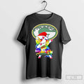 Premium Green Bay Packers X Unicorn Santa Hat Dabbing Merry Christmas