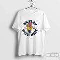 Premium Guardians We Play With Heart Spicy Mustard Hot Dog Mascot Tee T Shirts Sweater Unisex , , , Long Sleeve Tee