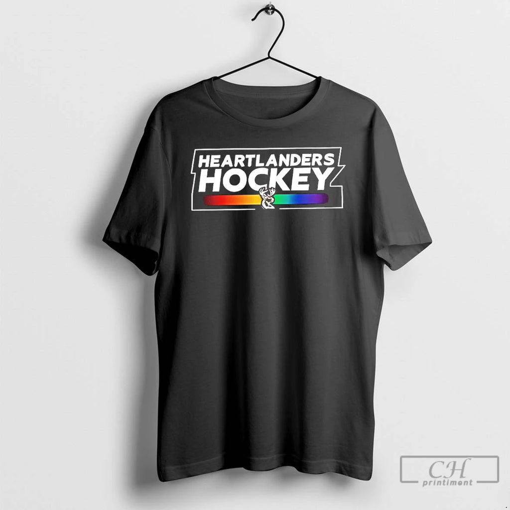 Premium Heart Anders Hockey Pride Logo