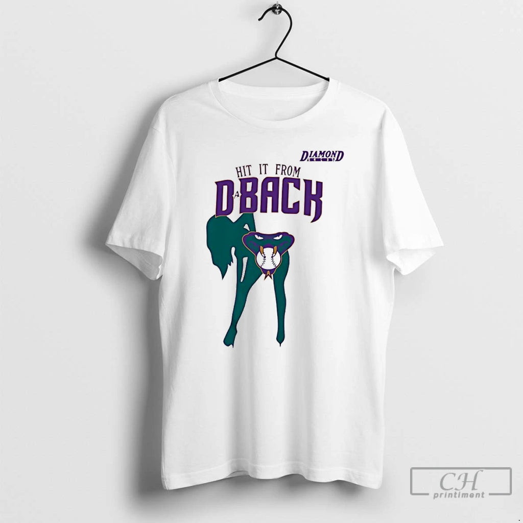 Premium Hit It From Da Back Arizona Diamondbacks Parody