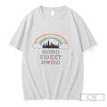 Premium Homo Sweet Homo Pride Rainbow Skyline Tee Unisex , , , Long Sleeve Tee