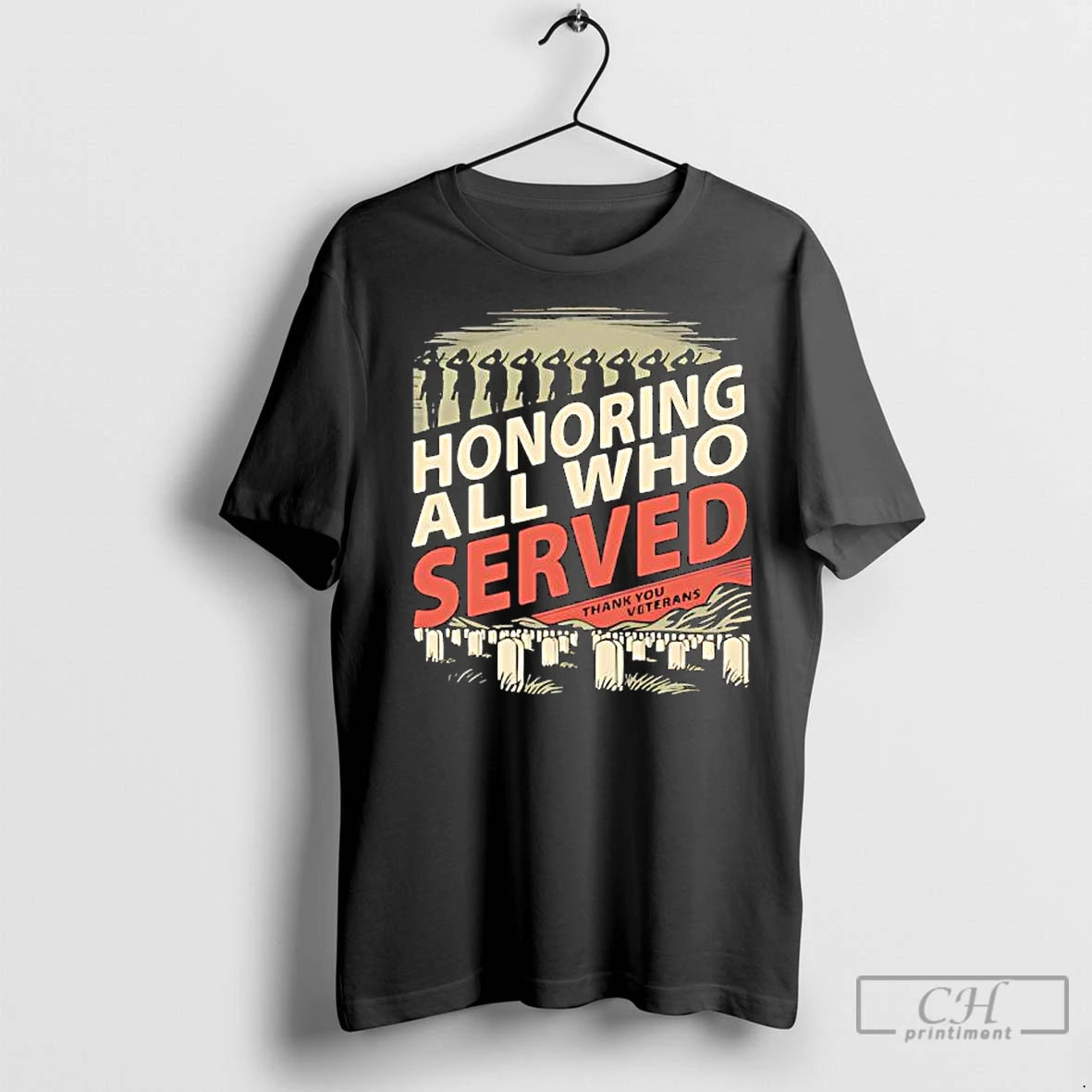Premium Honoring All Who Served Graphic