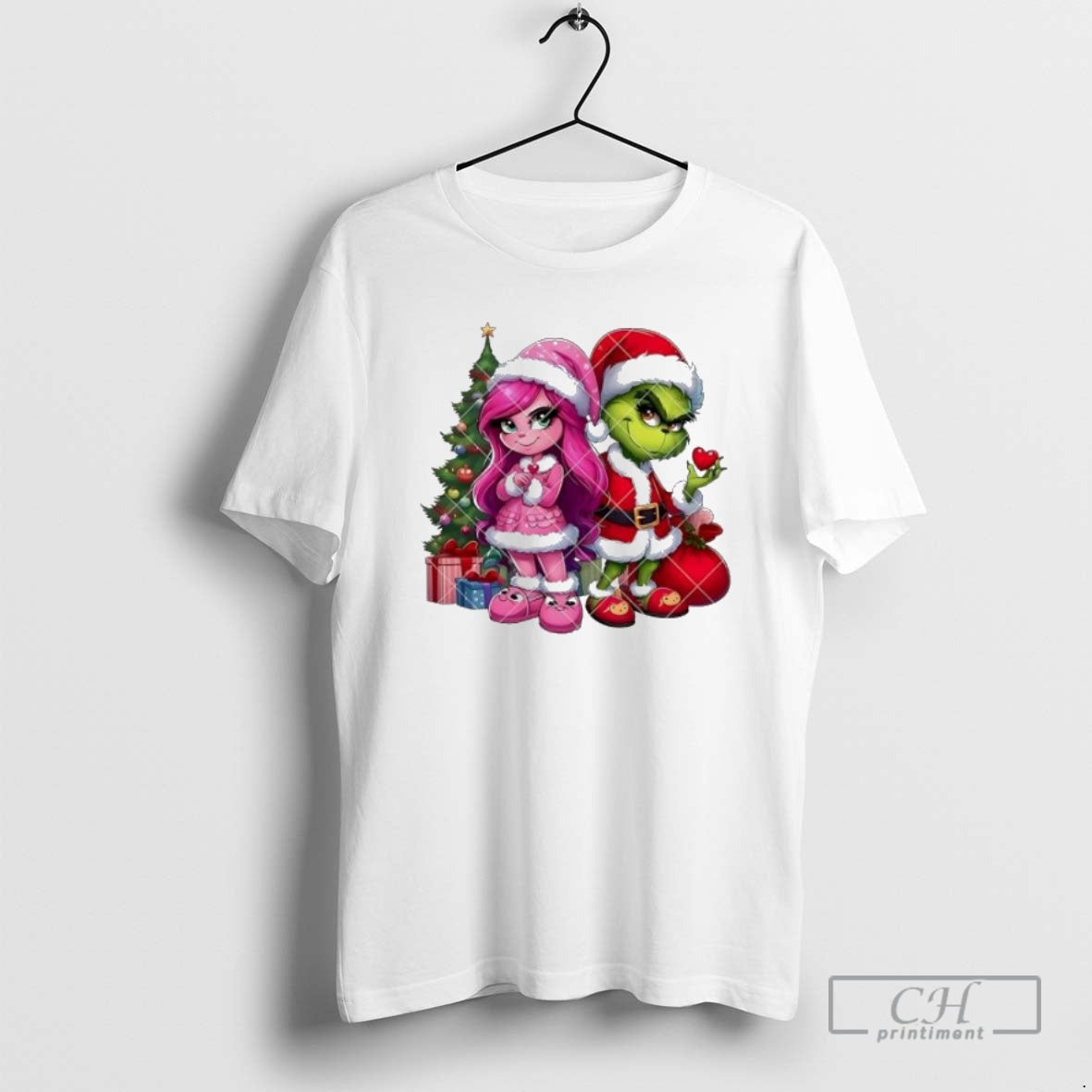 Premium How The Grinch Stole Christmas Satan Hat Shirt Sweater