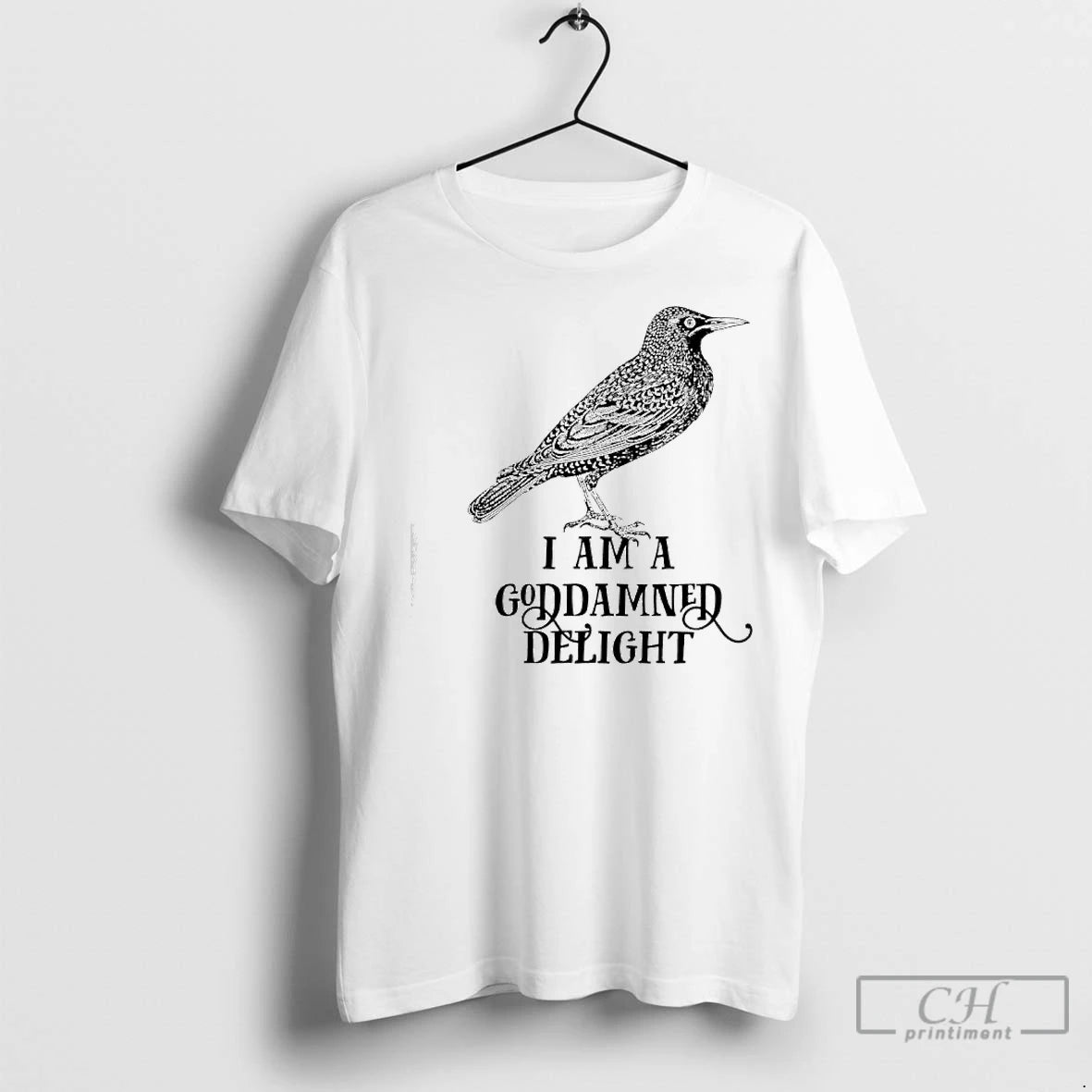 Premium I Am A Goddamned Delight Graphic