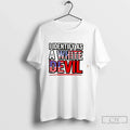 Premium I Identify As A White Devil Usa Flag Tee Unisex , , , Long Sleeve Tee