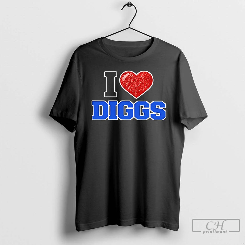 Premium I Love Stefon Diggs Text