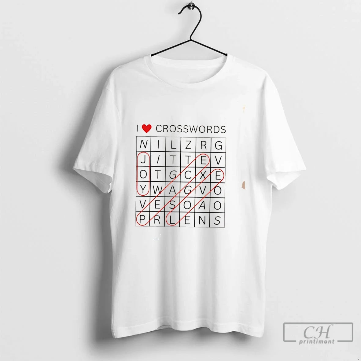 Premium I Love Crosswords Joy Peace Love Tee Unisex , , , Long Sleeve Tee
