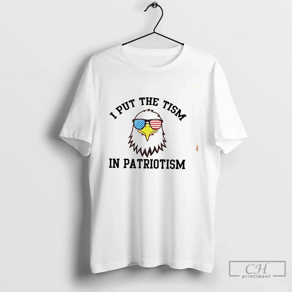 Premium I Put The Tism In A Patrotism Eagle Tee Unisex , , , Long Sleeve Tee