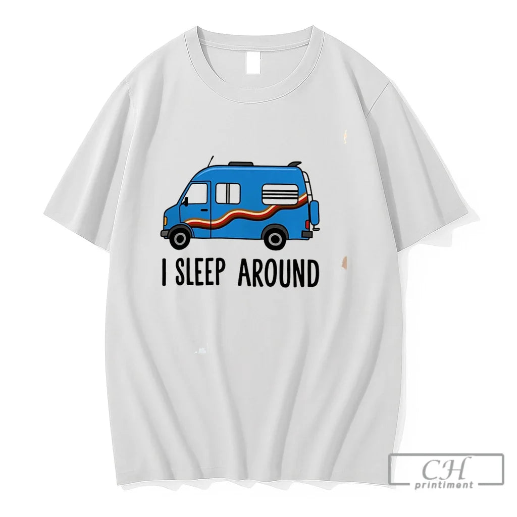 Premium I Sleep Around Tee Unisex , , , Long Sleeve Tee