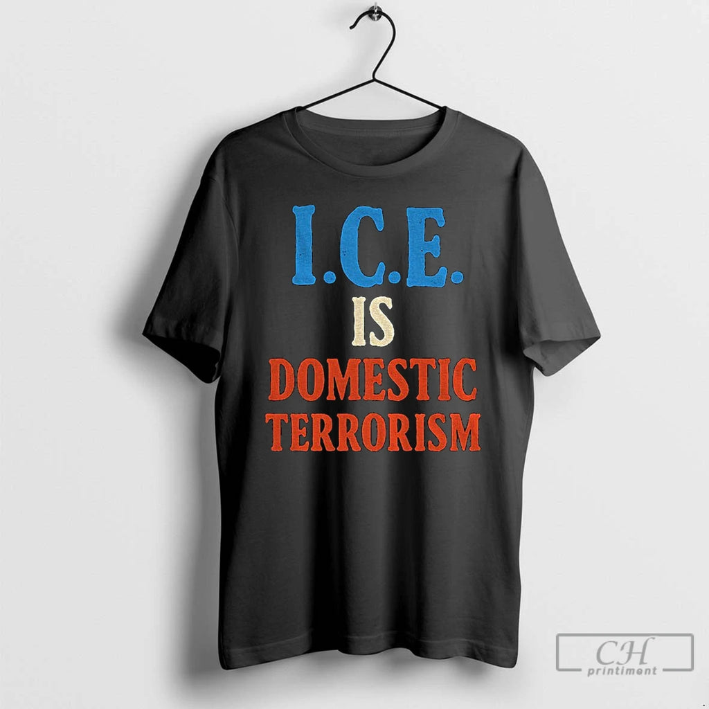 Premium Ice Is Domestic Terrorism Abolish Ice Anti Trump Political