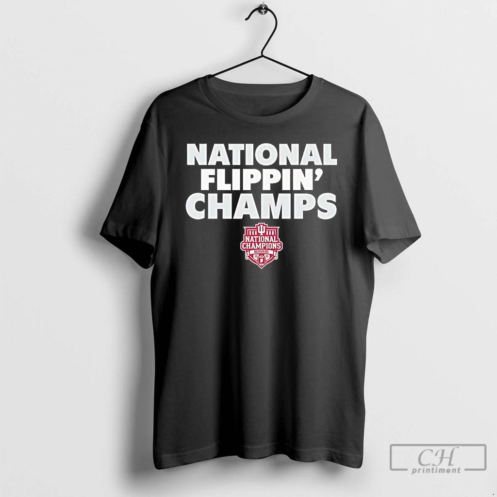 Premium Indiana Football 2025 National Flippin Champs
