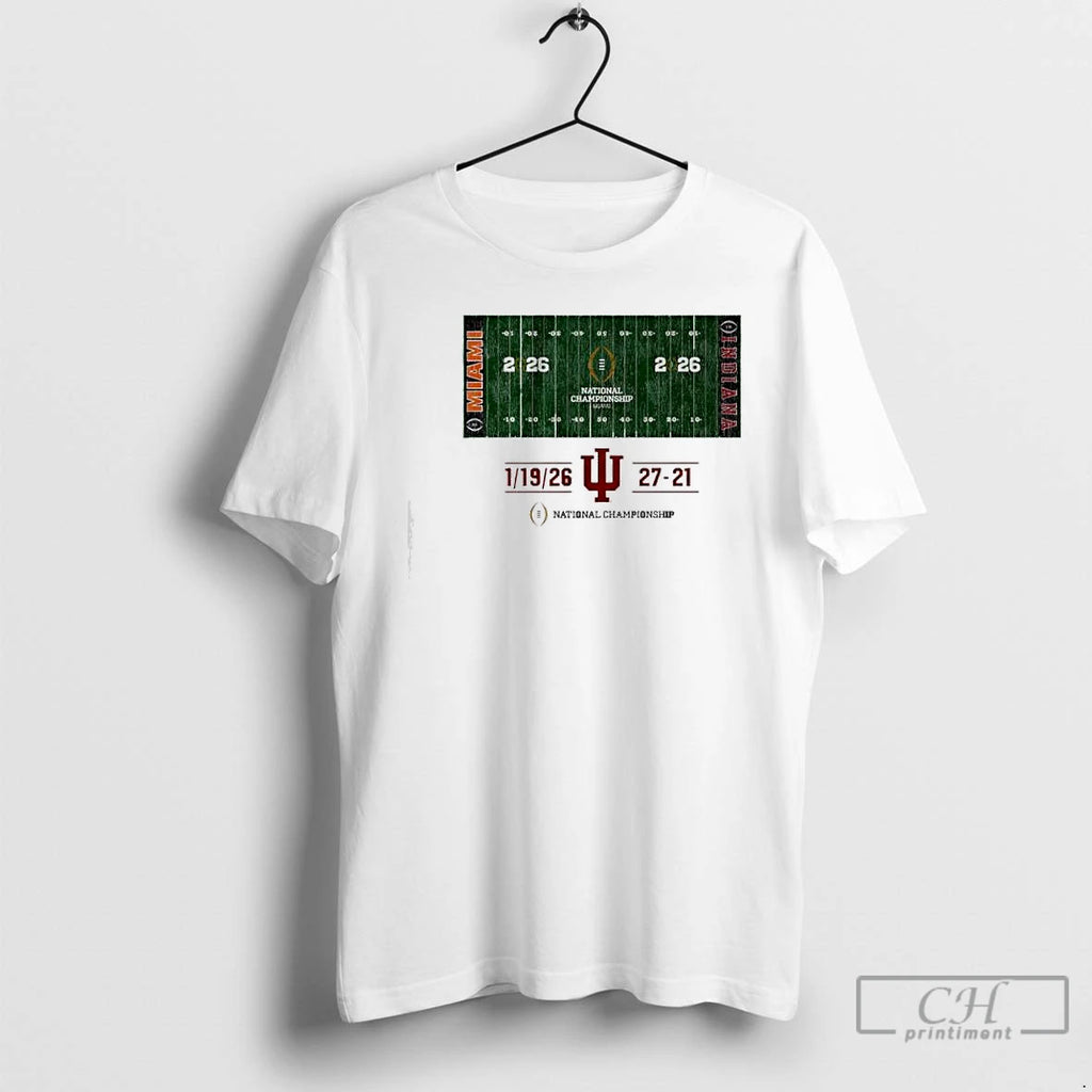 Premium Indiana Football Cfp National Champions Field