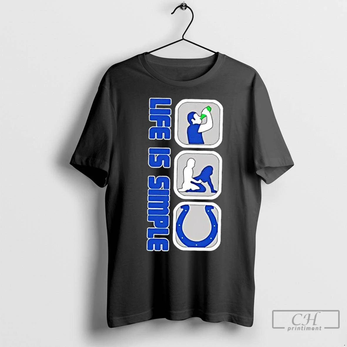 Premium Indianapolis Colts Football Life Is Simple