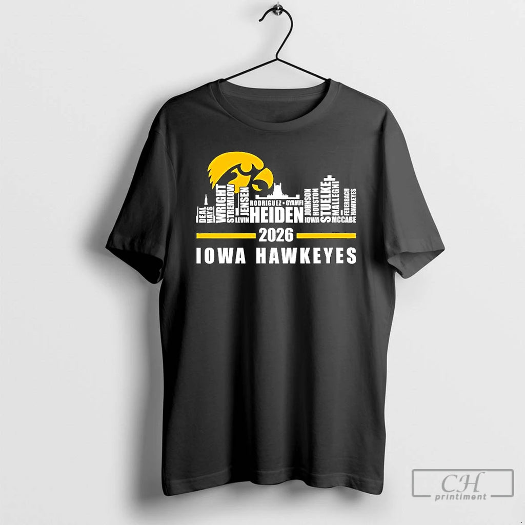 Premium Iowa Hawkeyes 2026 Names Of Several Players